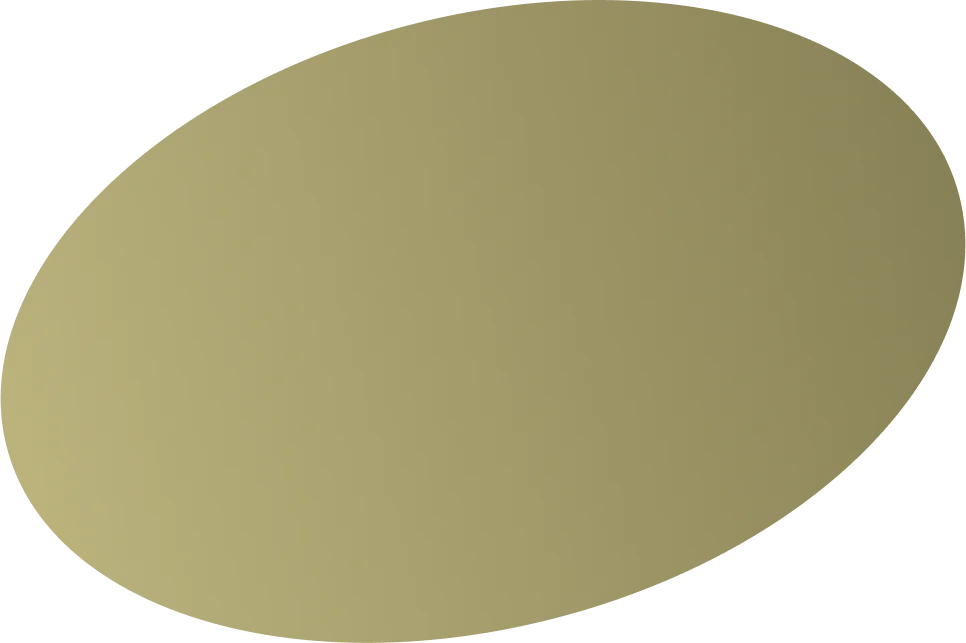 Gold oval background design